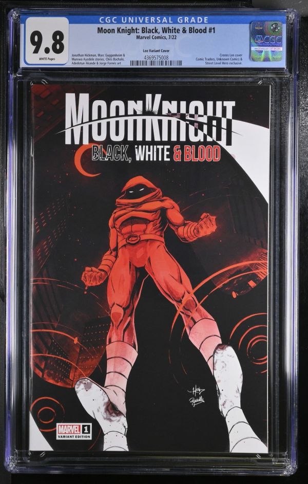 Image for Moon Knight: Black, White & Blood #1 CGC 9.8