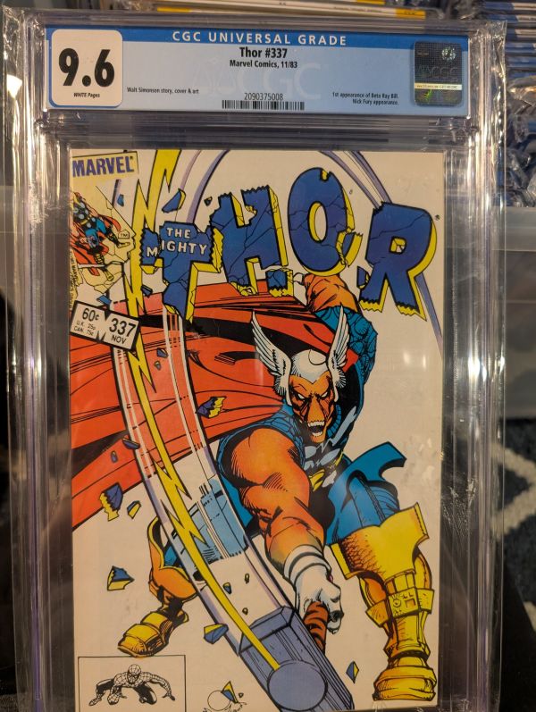 Image for Thor #337 CGC 9.6