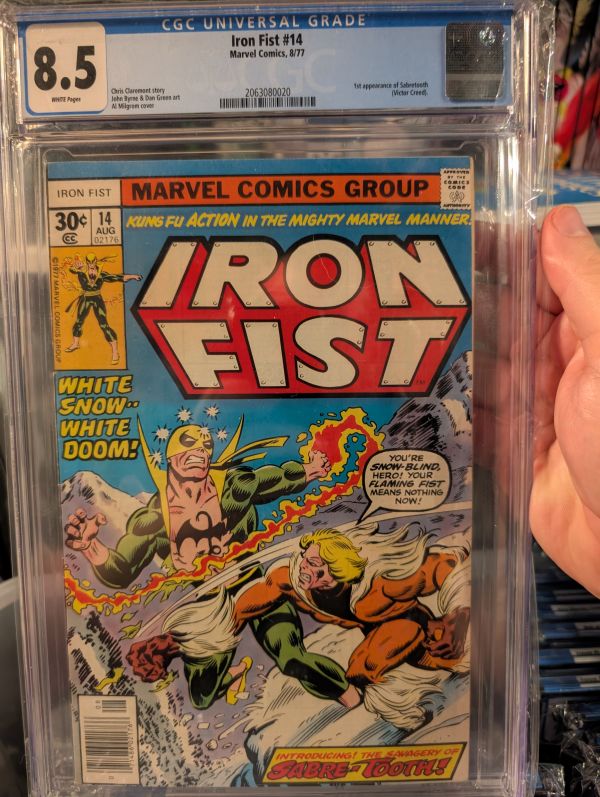 Image for Iron Fist #14 CGC 8.5