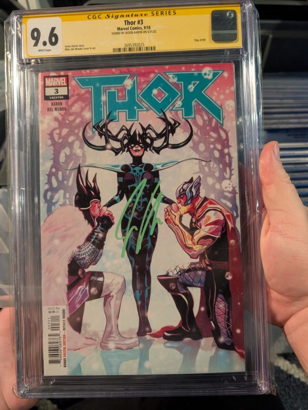 Image for Thor #3 CGC 9.6 Signed