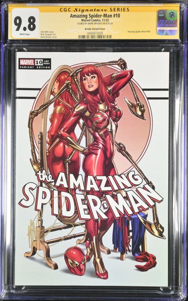 Image for Amazing Spider-Man #10 CGC 9.8 Signed