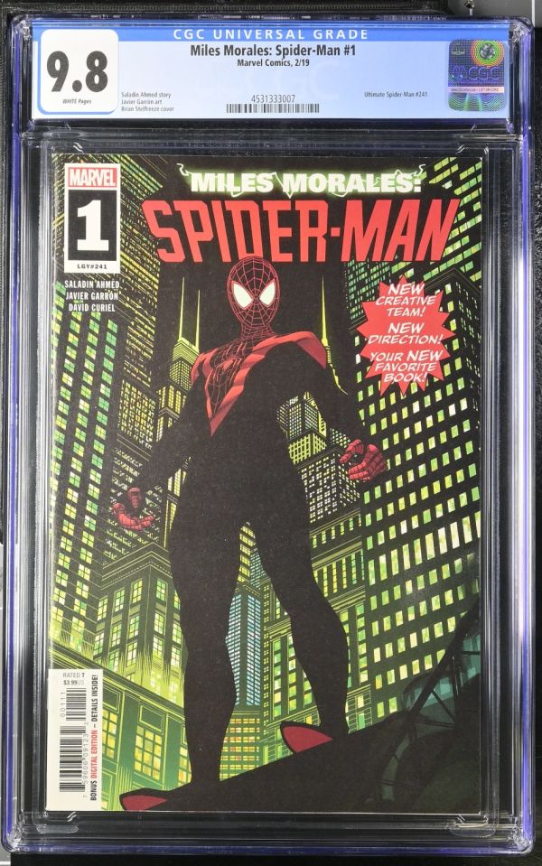 Image for Miles Morales: Spider-Man #1 CGC 9.8
