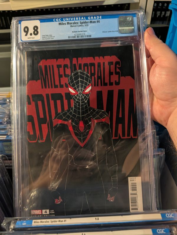 Image for Miles Morales: Spider-Man #4 CGC 9.8