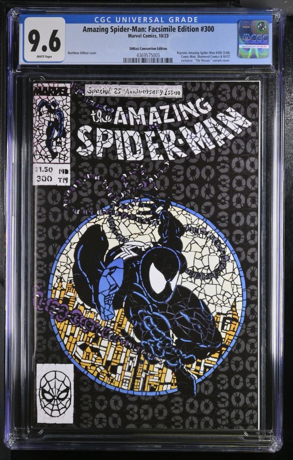 Image for Amazing Spider-Man #300 Facsimile CGC 9.6