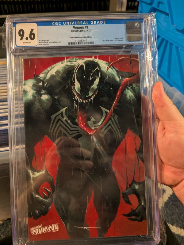 Image for Venom #9 CGC 9.6 NYCC Variant