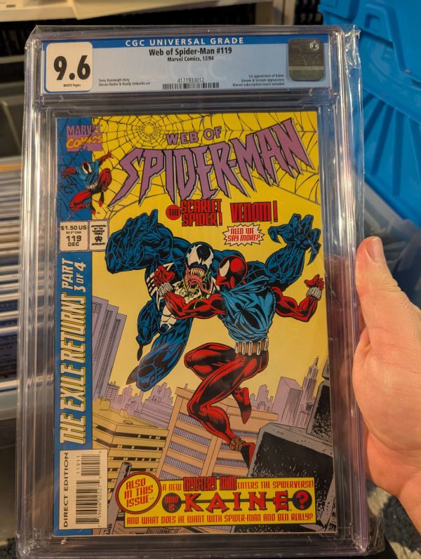 Image for Web of Spider-Man #119 CGC 9.6