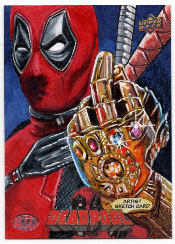 Image for Deadpool Infinity Gauntlet Artist Sketch Card