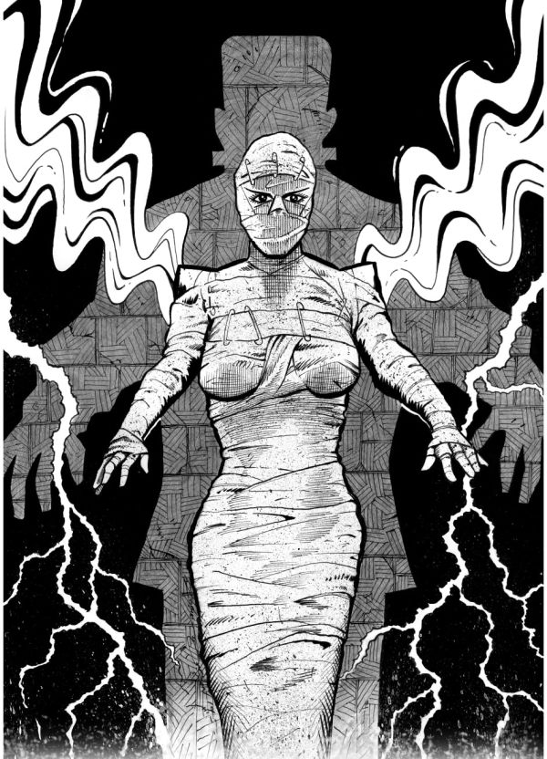 Image for BRIDE of Frankenstein, 11"x14"