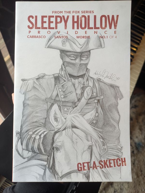 Image for Sleepy Hollow Providence #1 Get-A-Sketch Cover by Ashley Witter