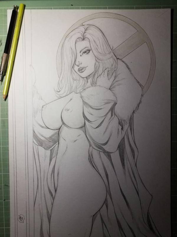 Image for Emma Frost Pin Up "11x17 " A3