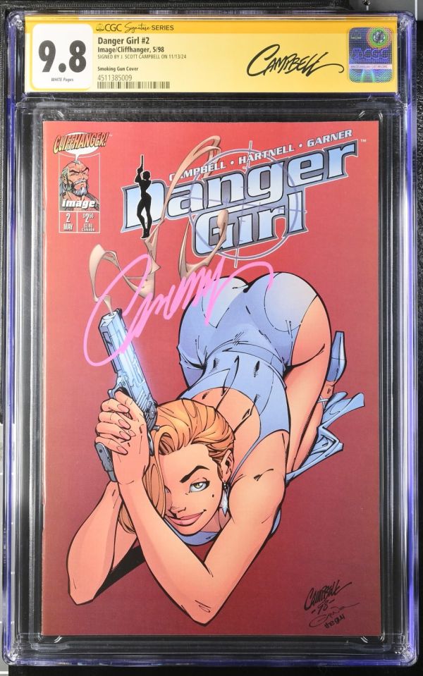 Image for Danger Girl #2 | Smoking Gun Cover