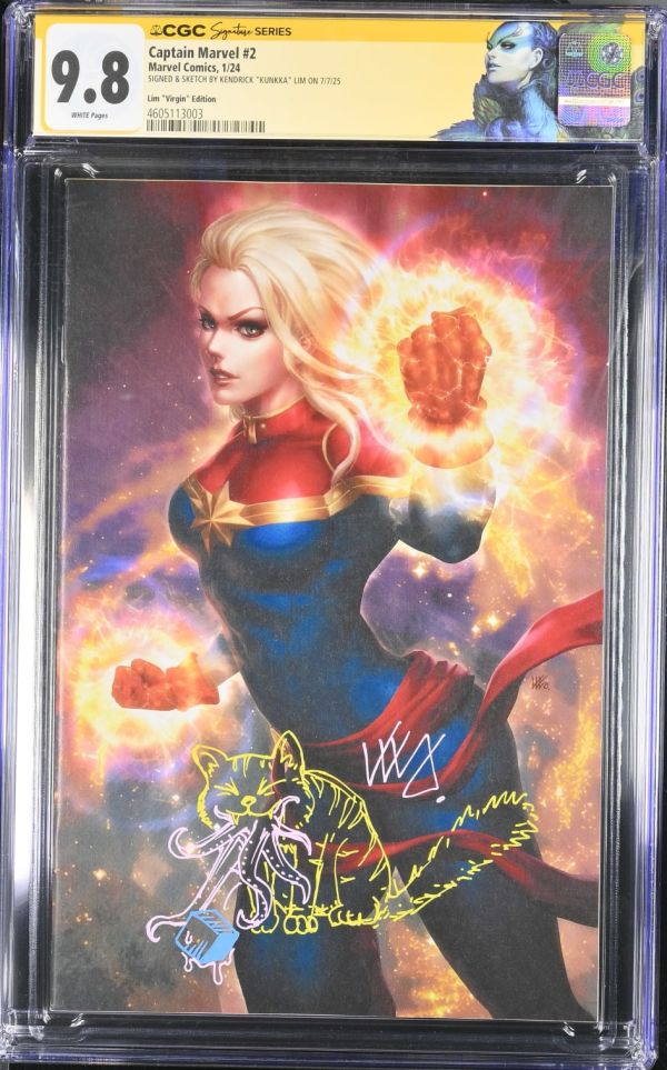 Image for Captain Marvel #2 | Lim "Virgin" Edition