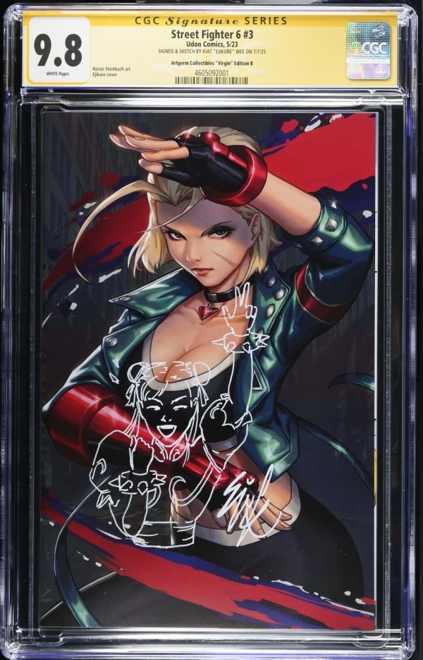 Image for Street Fighter 6 #3 | Artgerm Collectibles "Virgin" Edition B