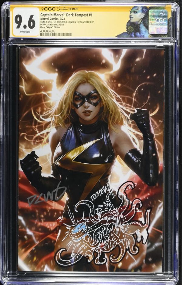 Image for Captain Marvel: Dark Tempest #1 | Chew "Virgin" Edition