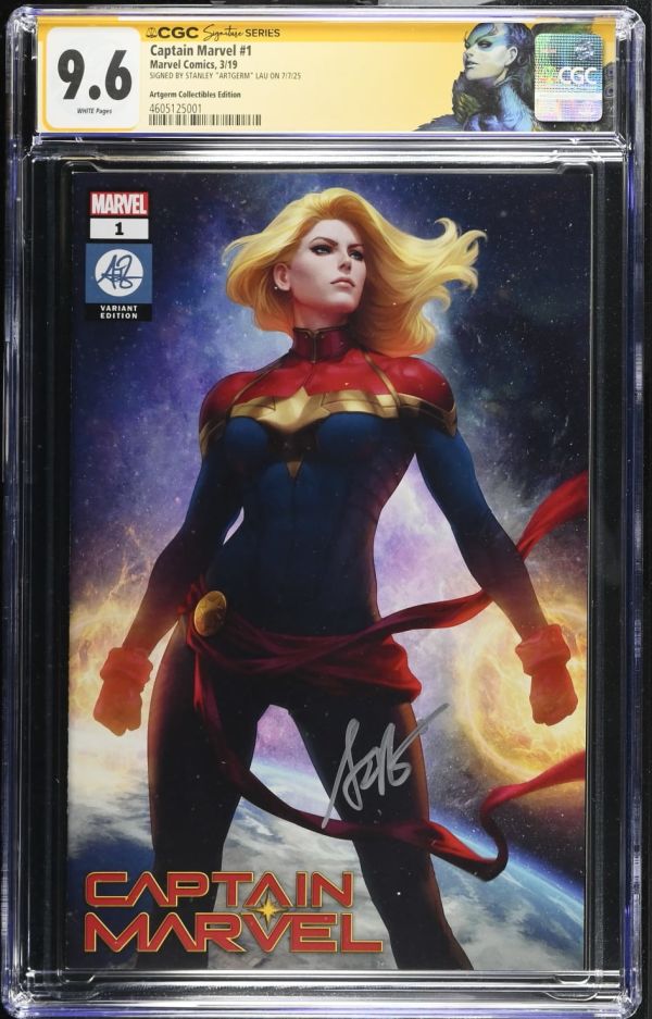Image for Captain Marvel #1 | Artgerm Collectibles Edition