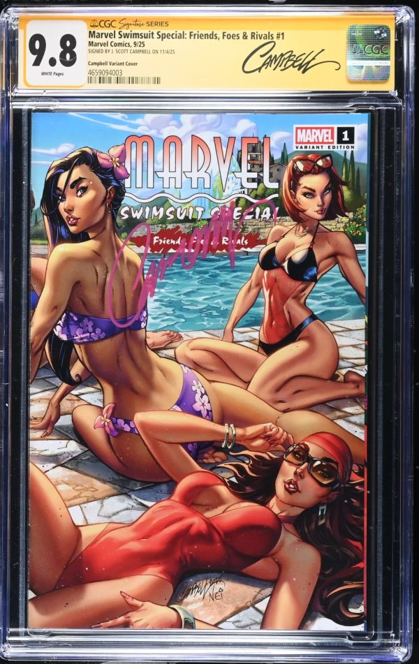 Image for Marvel Swimsuit Special: Friends, Foes & Rivals #1 | Campbell Variant Cover