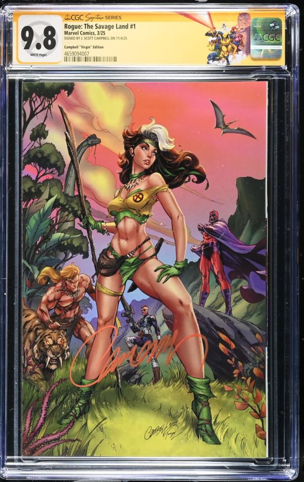 Image for Rogue: The Savage Land #1 | Campbell "Virgin" Edition