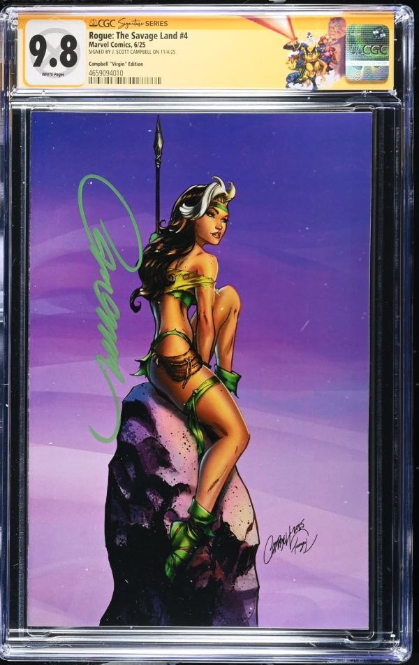 Image for Rogue: The Savage Land #4 | Campbell "Virgin" Edition