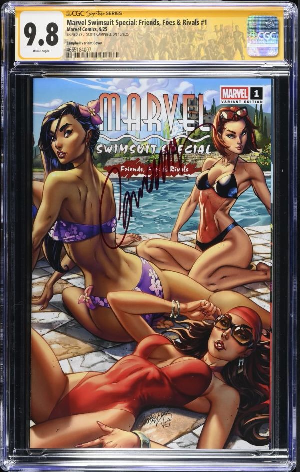 Image for Marvel Swimsuit Special: Friends, Foes & Rivals #1 | Campbell Variant Cover