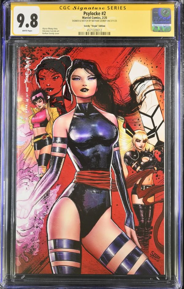Image for Psylocke #2 | Szerdy "Virgin" Edition