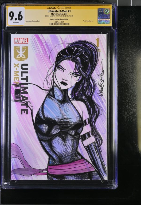 Image for Ultimate X-Men #1 | Fourth Printing/Sketch Edition