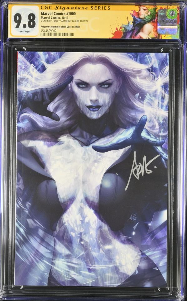 Image for Marvel Comics #1000 | Artgerm Collectibles Black Queen Edition