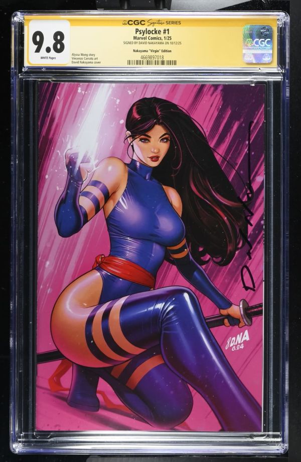 Image for Psylocke #1 | Nakayama "Virgin" Edition