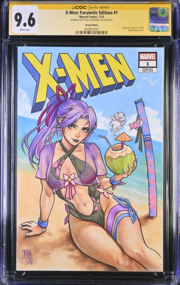 Image for X-Men: Facsimile Edition #1 | Sketch Edition