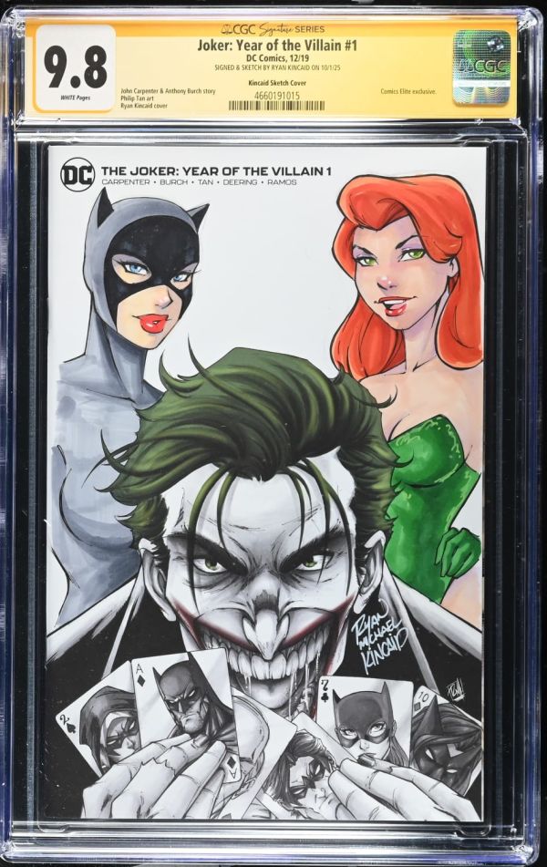Image for Joker: Year of the Villain #1 CGC 9.8 Remarque by Ryan Kincaid