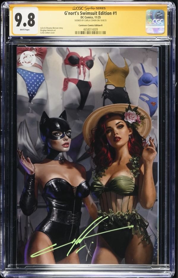 Image for G'nort's Swimsuit Edition #1 CGC 9.8 Signed by Carla Cohen