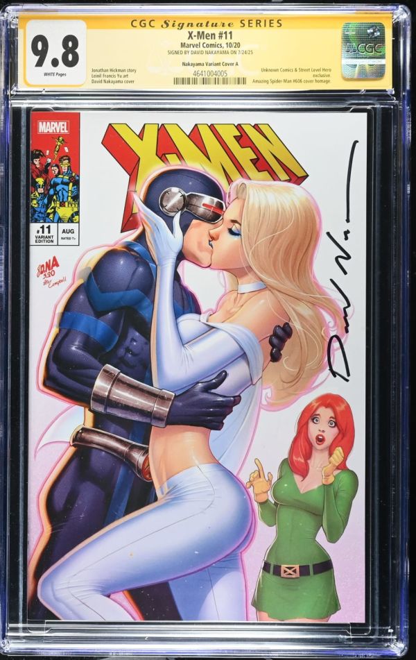 Image for X-Men #11 CGC 9.8 Signed by David Nakayama