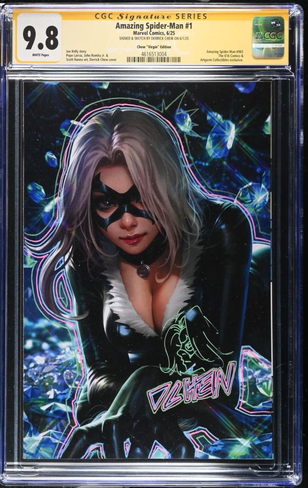 Image for Amazing Spider-Man #1 CGC 9.8 Signed by Derrick Chew