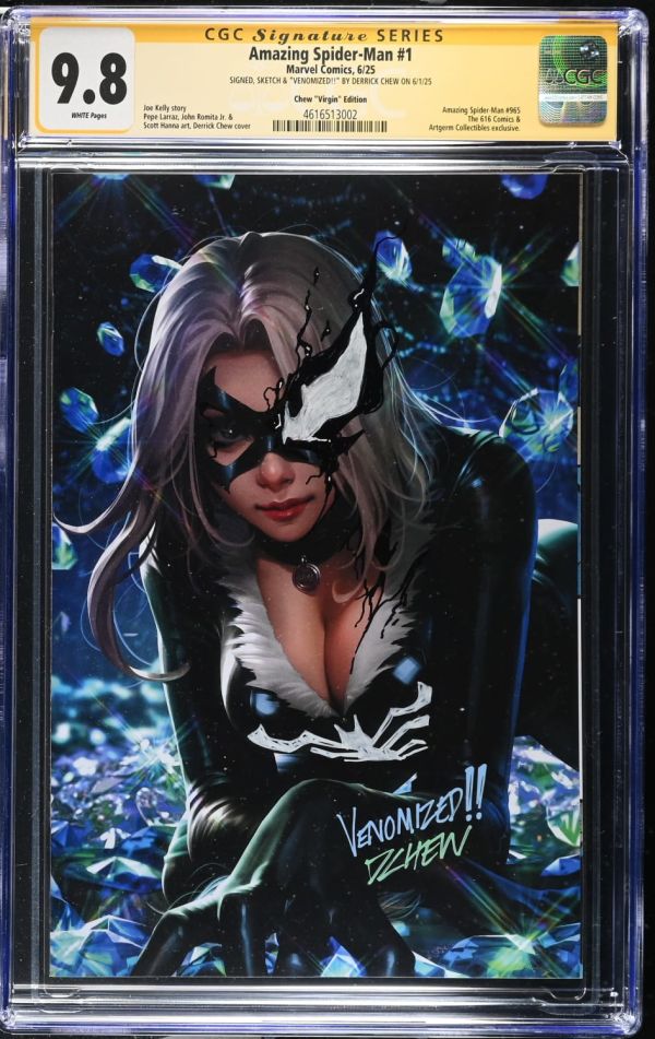 Image for Amazing Spider-Man #1 CGC 9.8 Signed by Derrick Chew