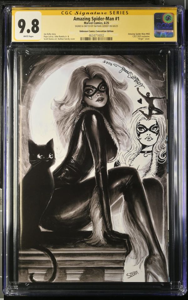 Image for Amazing Spider-Man #1 CGC 9.8 Signed by Nathan Szerdy