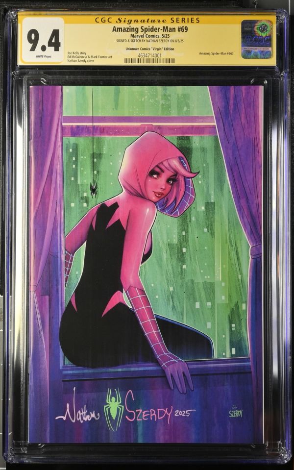 Image for Amazing Spider-Man #69 CGC 9.4 Signed by Nathan Szerdy