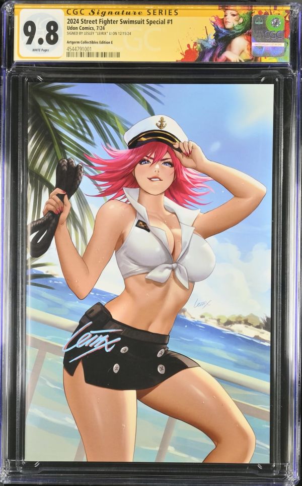 Image for 2024 Street Fighter Swimsuit Special #1 CGC 9.8 Signed by Leirix