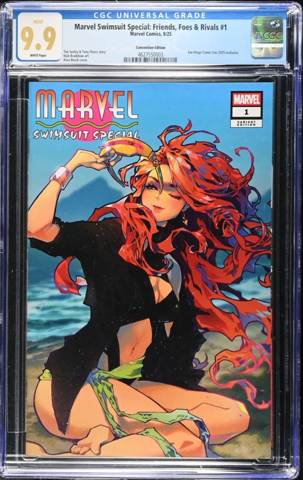 Image for Marvel Swimsuit Special: Friends, Foes & Rivals #1 CGC 9.9 Convention Edition