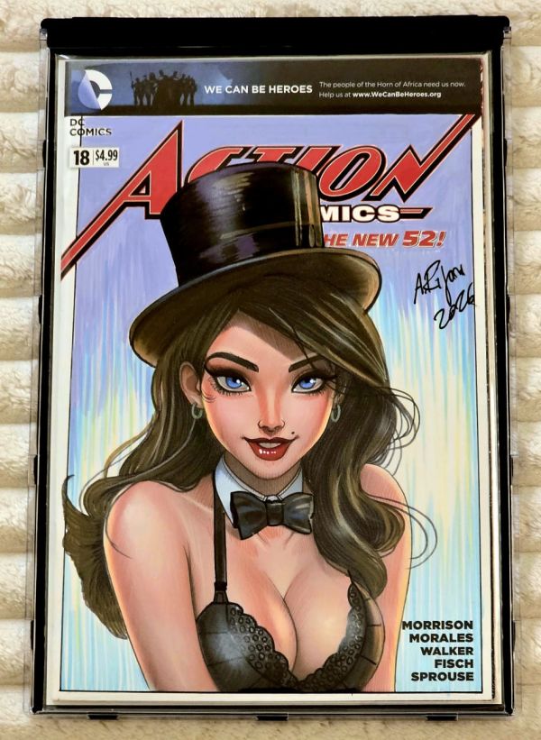 Image for Original Art Sketch Cover - Aurelio Rigoni ZATANNA