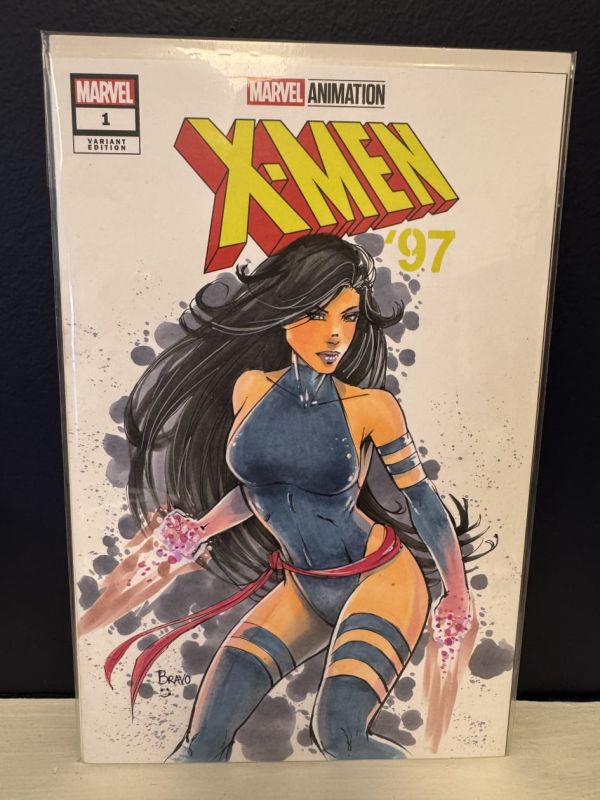 Image for X-Men '97 #1 Psylocke Sketch Cover by Luis Bravo