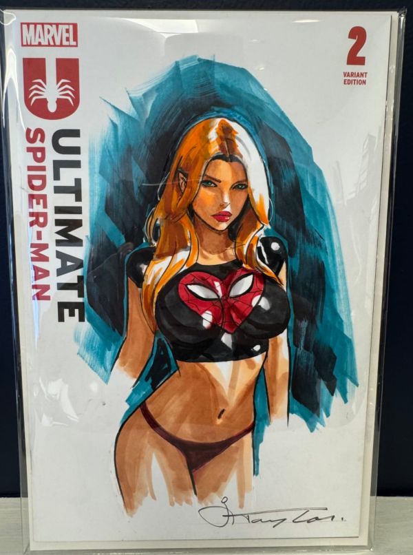 Image for Ultimate Spider-Man #2 Variant Sketch Cover by Jeff Taylor