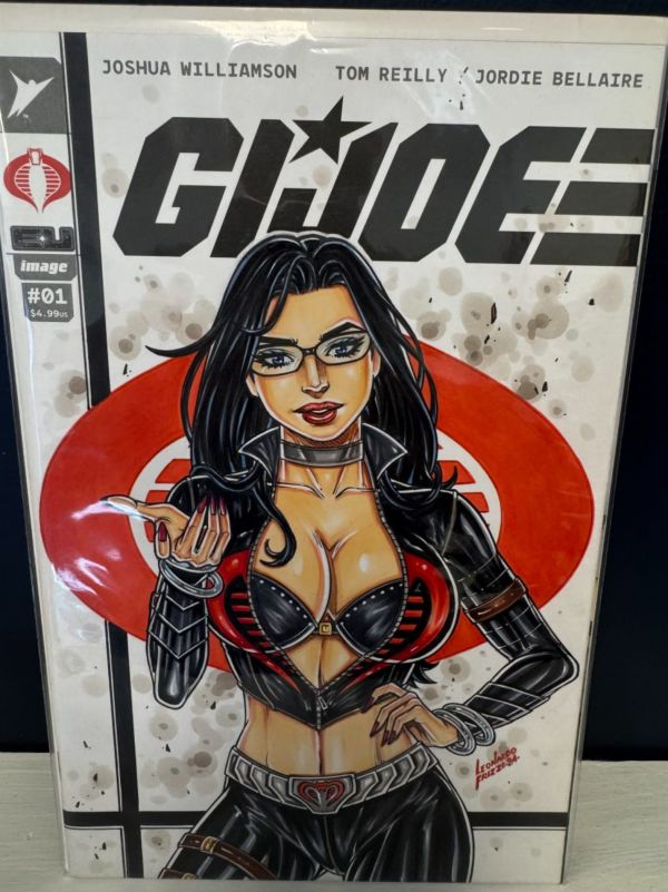 Image for G.I. Joe #1 Cover Sketch By Leonardo Frizzi