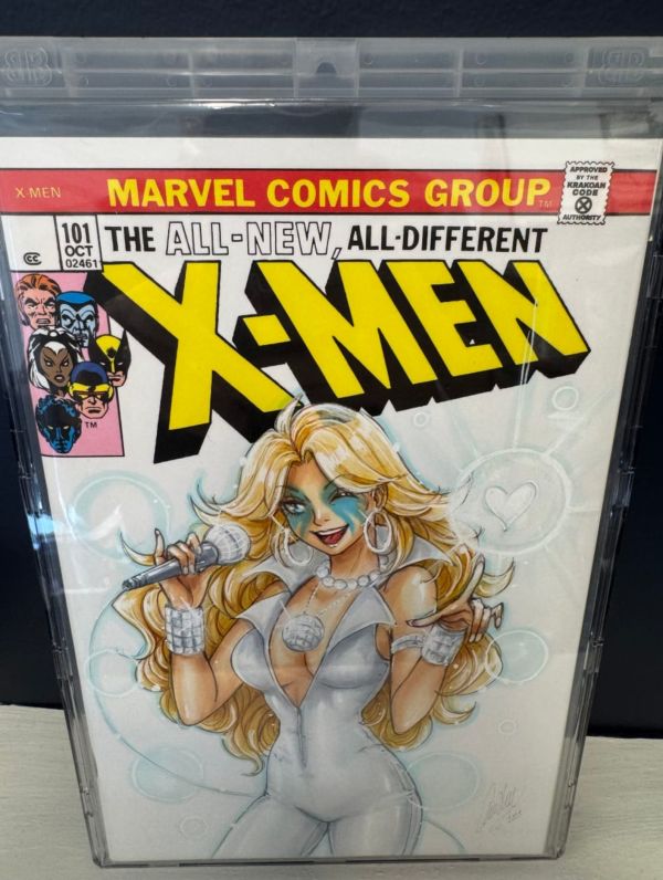 Image for The All-New, All-Different X-Men #101 Sketch Cover- Classic Dazzler by Anna Zhou