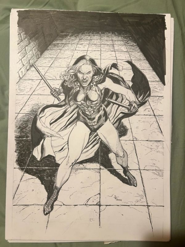 Image for Advanced Commission Spot for Gary Frank at Lake Como Comic Art Festival 2026