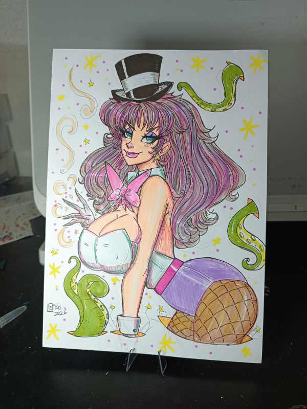 Image for Zatanna 9x12 by Eike