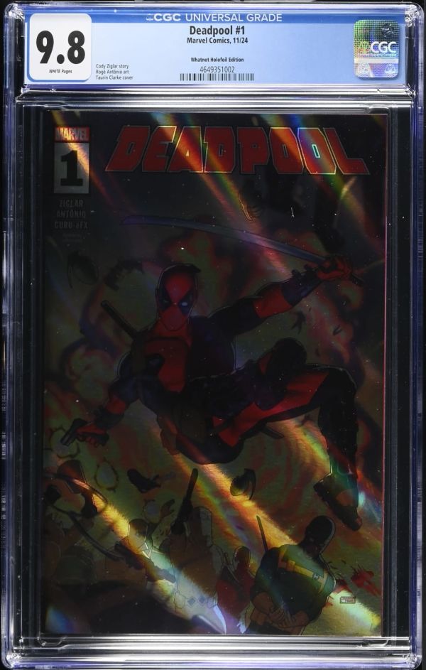 Image for Deadpool #1 Whatnot Holofoil Edition CGC 9.8