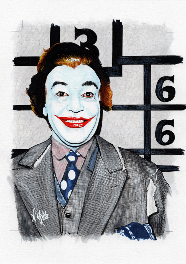 Image for Joker Portrait Sketch