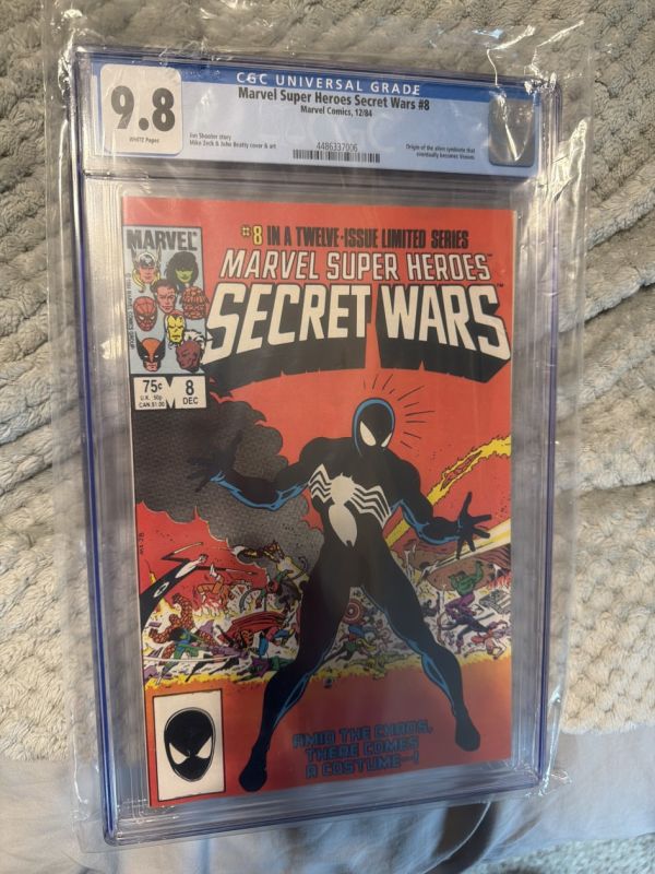 Image for Marvel Super Heroes Secret Wars #8 CGC 9.8