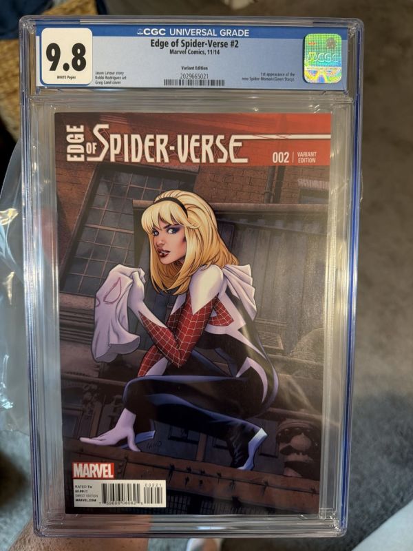 Image for Edge of Spider-Verse #2 CGC 9.8