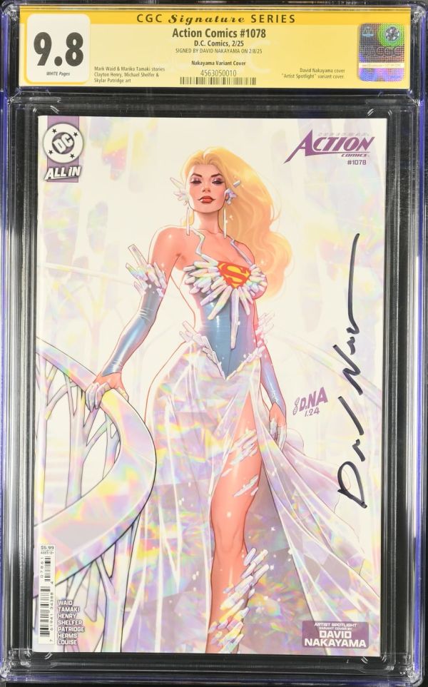 Image for Action Comics #1078 CGC 9.8 Signed by David Nakayama