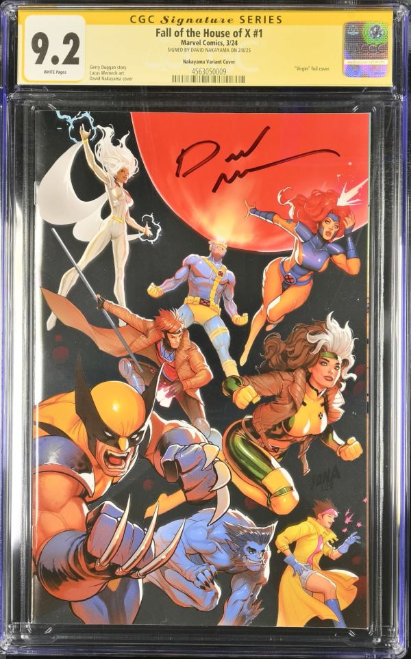 Image for Fall of the House of X #1 CGC 9.2 Signed by David Nakayama